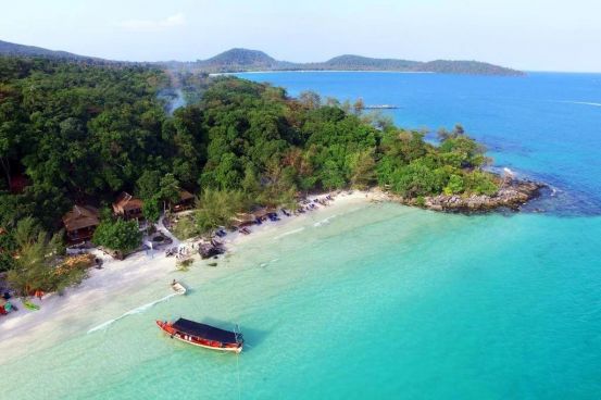 De Angkor a la playa