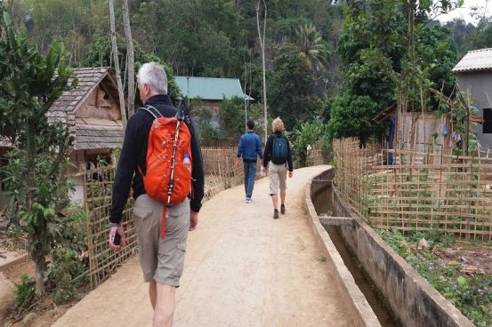 Trekking, de Luang Prabang a Hanói